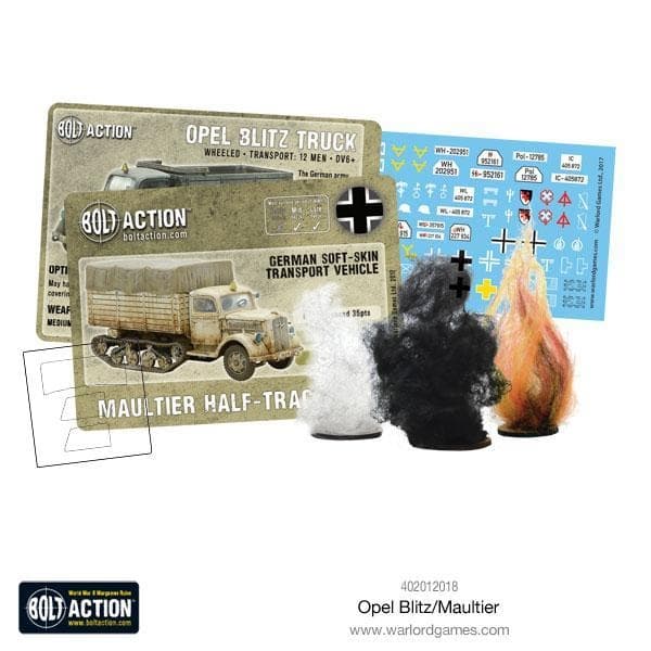 NY! Opel Blitz/Maultier (plastic) - Bolt Action Warlord Games