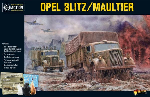 NY! Opel Blitz/Maultier (plastic) - Bolt Action Warlord Games