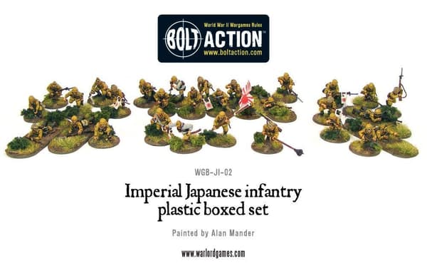 NY! Imperial Japanese Infantry Plastic Boxed Set  - Bolt Action