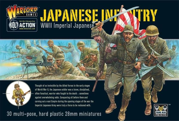NY! Imperial Japanese Infantry Plastic Boxed Set  - Bolt Action