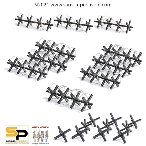 NY! Trench System för 20 mm, 28 mm el 32 mm figurer. Sarissa Precision