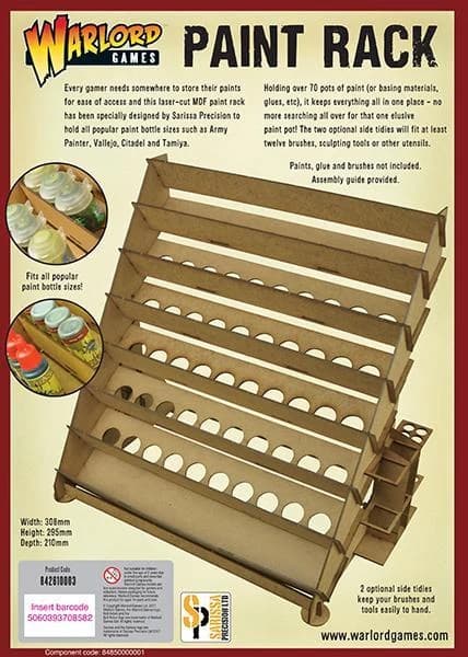 NY! Warlord Large Paint Rack