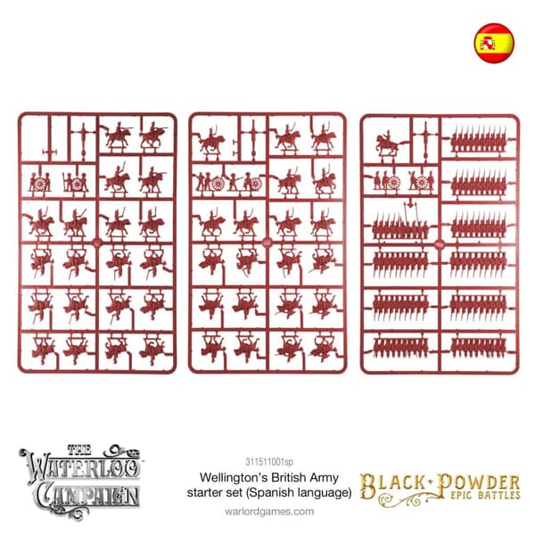 NY! Black Powder Epic Battles Waterloo - Wellington's British Army Starter Set
