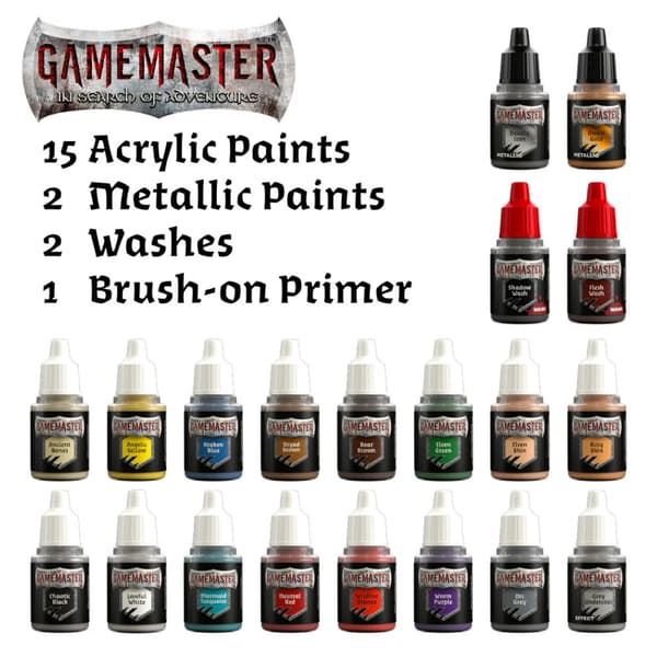 Army Painter: Gamemaster - Adventure Starter Role-playing Paint Set
