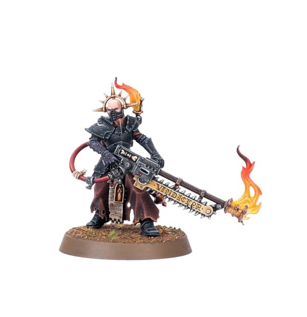 NY! Ministorum Priest with Vindictor Adepta Sororitas Warhammer 40 000