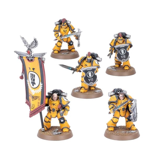 NY! MKII Command Squad Legiones Astartes Horus Heresy Warhammer