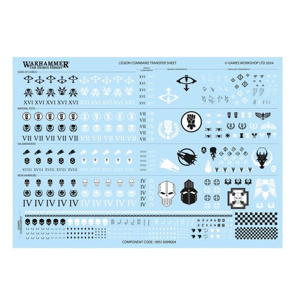 NY! MKII Command Squad Legiones Astartes Horus Heresy Warhammer