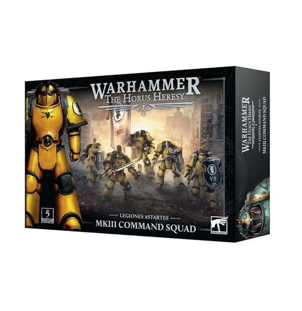 NY! MKII Command Squad Legiones Astartes Horus Heresy Warhammer