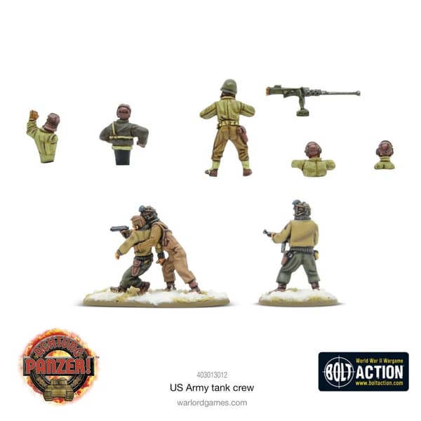 NY! US Army Tank Crew Bolt Action - Bolt Action Warlord