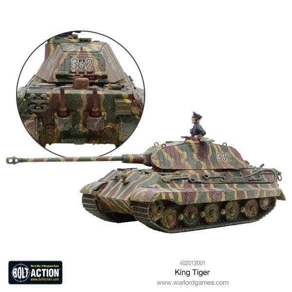 NY! King Tiger tank - Bolt Action Warlord Games