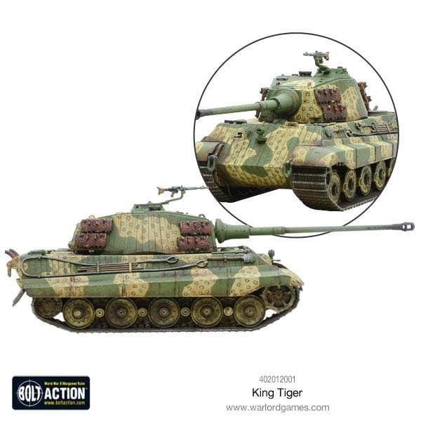 NY! King Tiger tank - Bolt Action Warlord Games