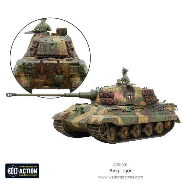 NY! King Tiger tank - Bolt Action Warlord Games