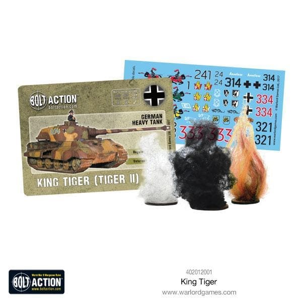 NY! King Tiger tank - Bolt Action Warlord Games