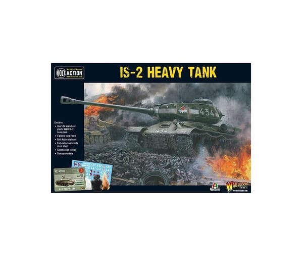 NY! Plastic IS-2 Heavy Tank - Bolt Action Warlord Games