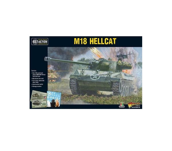 NY! US M18 Hellcat Tank Destroyer - Bolt Action Warlord Games