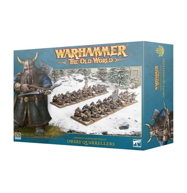 NY! Dwarfen Mountain Holds Dwarf Quarrelers  2024 Warhammer