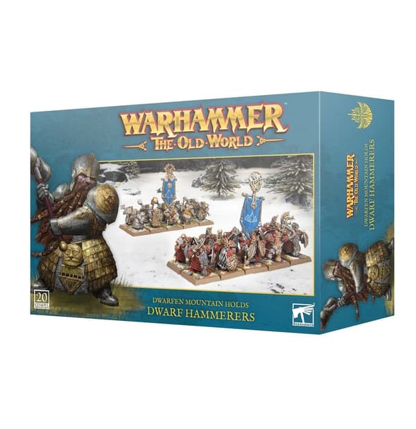 NY! Dwarfen Mountain Holds Dwarf Hammerers  2024 Warhammer