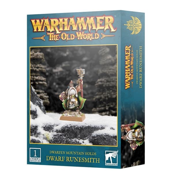 NY! Dwarfen Mountain Holds Dwarf Runesmith 2024 Warhammer