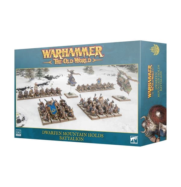 NY! Battalion Dwarfen Mountain Holds 2024 Warhammer the Old World Citadel