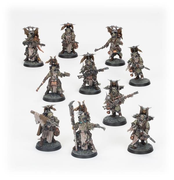 NY! Ash Waste Nomads War Party Necromunda