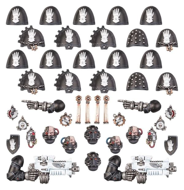 NY! Iron Hands Primaris Upgrades and transfers