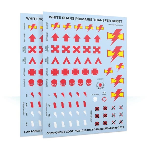 NY! White Scars Upgrades and transfers