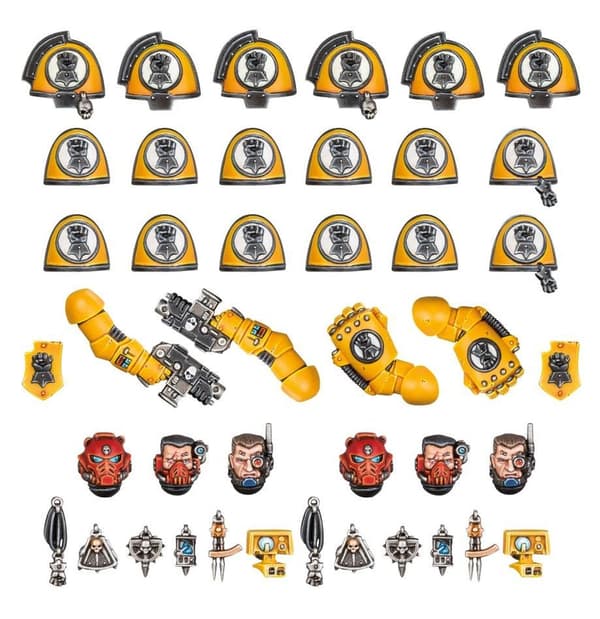 NY! Imperial Fists Primaris Upgrades and transfers