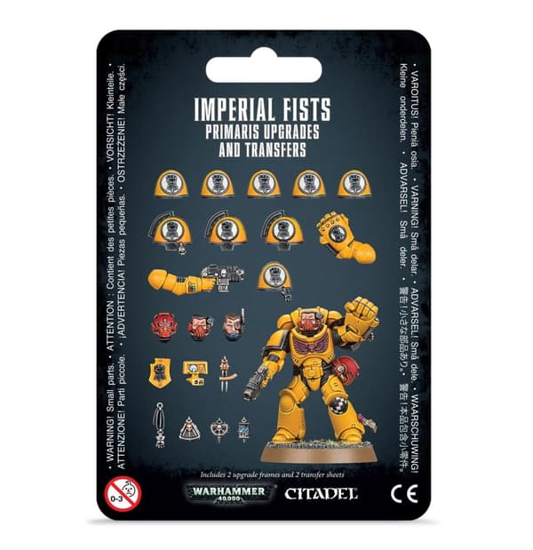 NY! Imperial Fists Primaris Upgrades and transfers