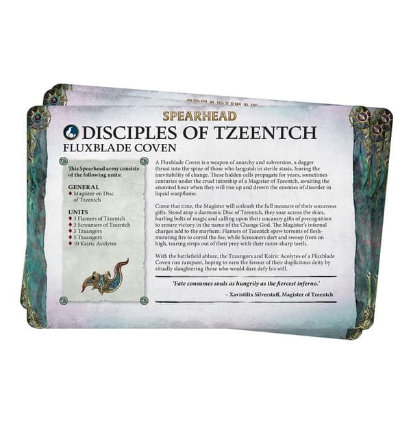 NY! Faction Pack Disciples of Tzeentch Warhammer Age of Sigmar