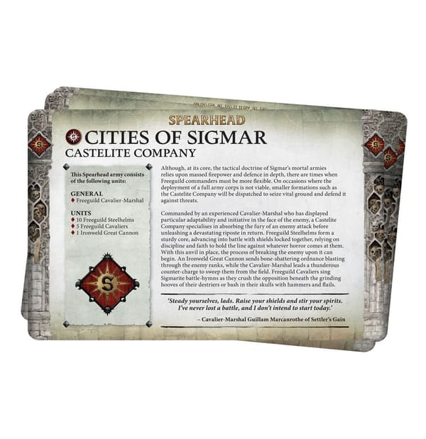 NY! Faction Pack Cities of Sigmar Warhammer Age of Sigmar