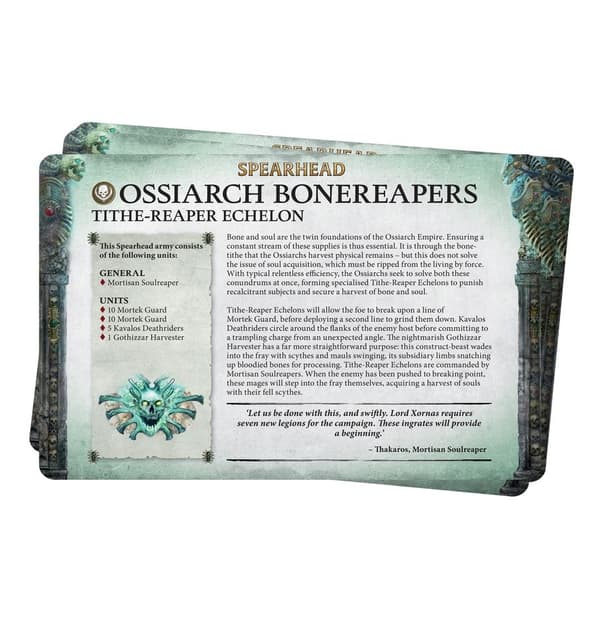 NY! Faction Pack Ossiarch Bonereapers Warhammer Age of Sigmar