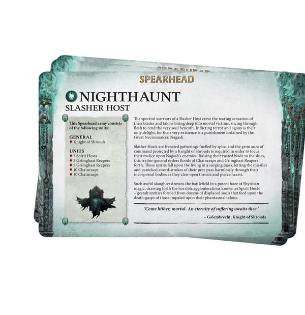 NY! Faction Pack Nighthaunt Warhammer Age of Sigmar