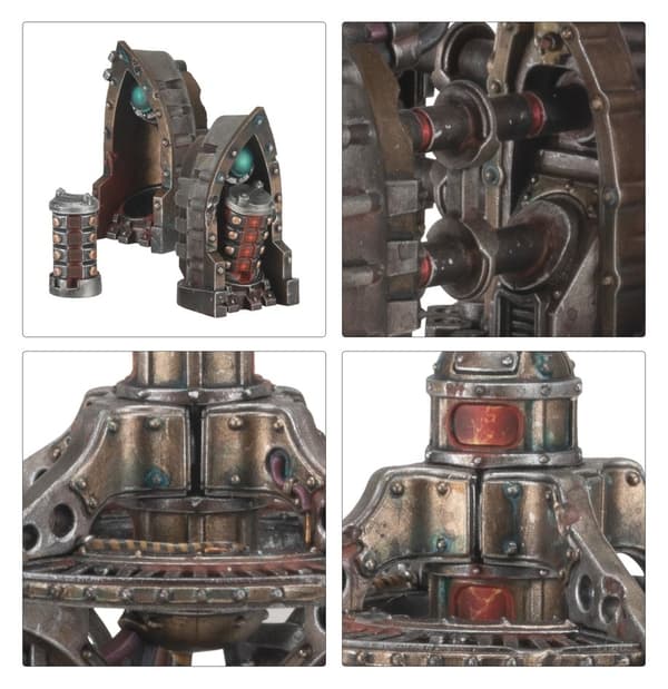 NY! Necromunda Hive Data Stack Cluster 2024 Warhammer Citadel