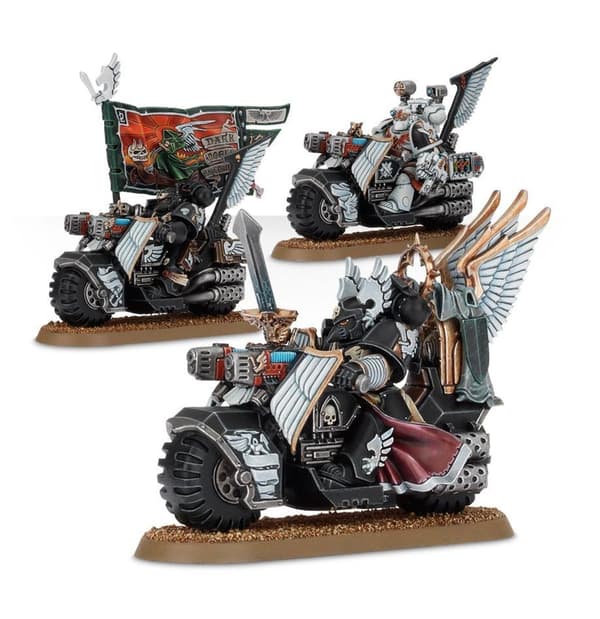 NY! Ravenwing Command Squad Dark Angels Ravenwing Black Knights