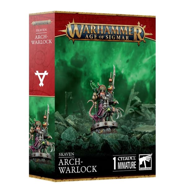 NY! Skaven Arch-Warlock  Warhammer Age of Sigmar