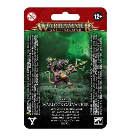 NY! Skaven Warlock Galvaneer Warhammer Age of Sigmar