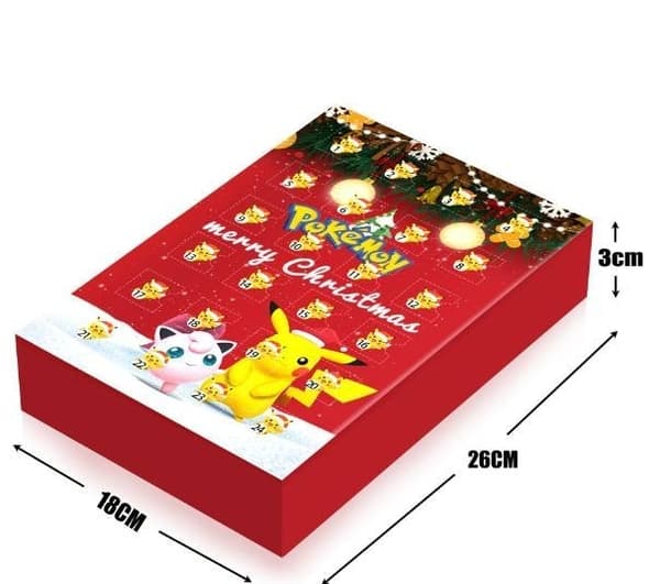 Pokemon Christmas bind box kalender Barn bäst julklappar 24st