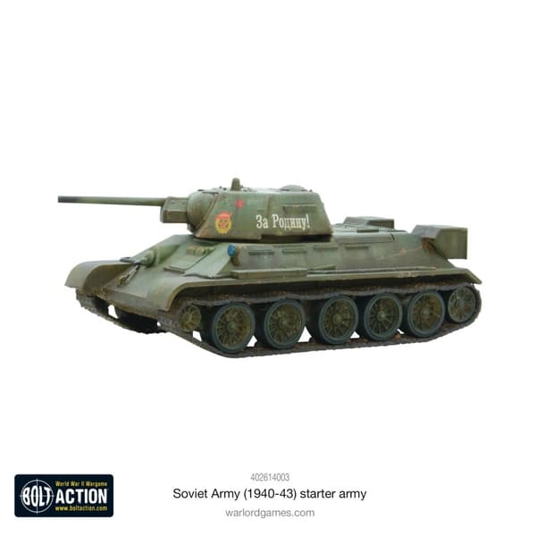 NY! Soviet Army (1940-43) starter army - Bolt Action starter army Warlord