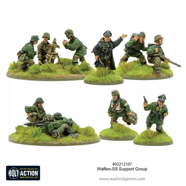 NY! Waffen-SS support group Bolt Action - Bolt Action Warlord