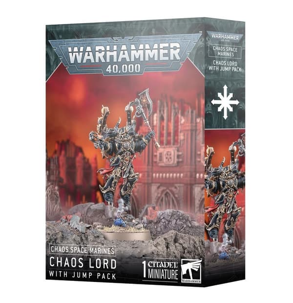 NY! Chaos Lord with Jump Pack Chaos Space Marines Warhammer 40 000
