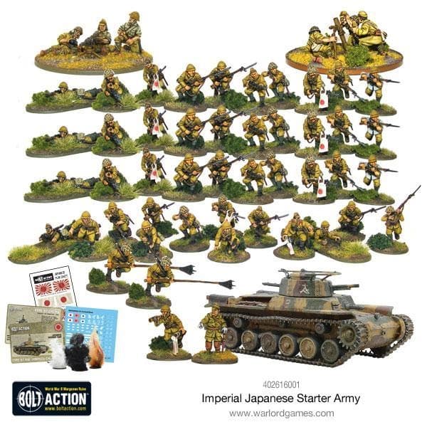 NY! Banzai! Imperial Japanese Starter Army  - Bolt Action starter army