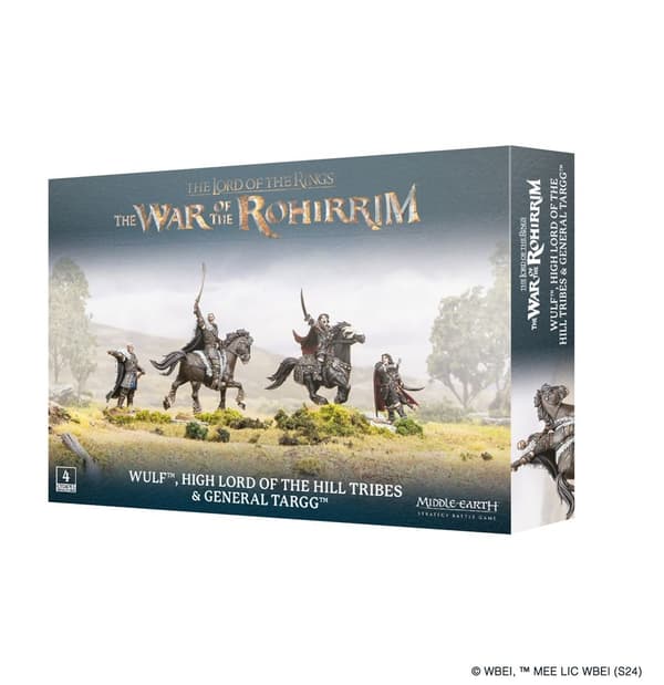 Wulf, High Lord of the Hill Tribes and General Targg Middle Earth Strategy