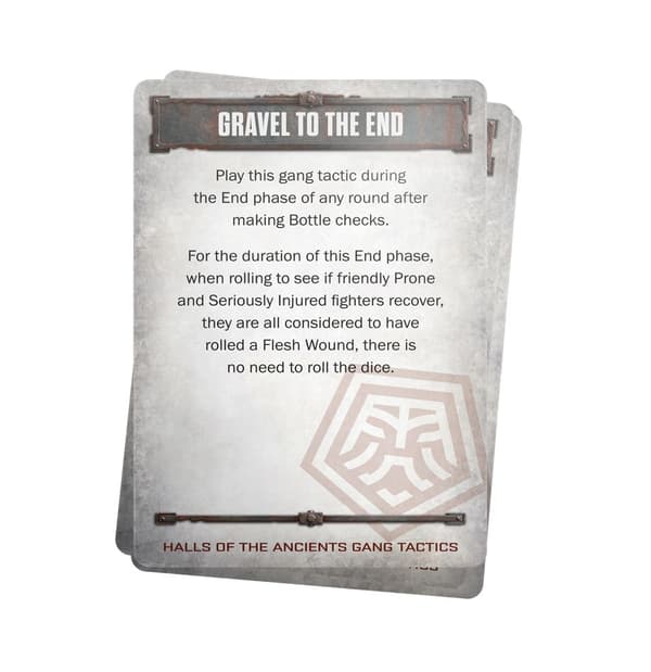 NY! Halls of the Ancients Gang Tactics Cards
