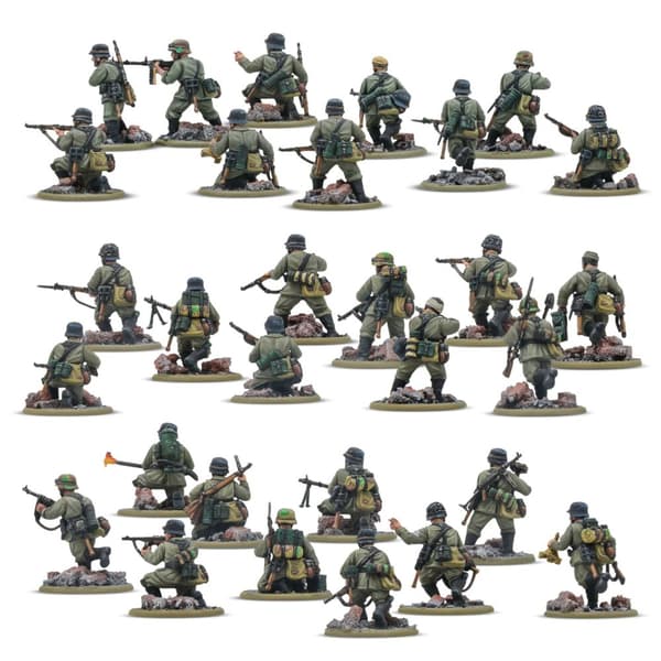 NY! German Veteran Infantry Platoon Bolt Action - Bolt Action Warlord