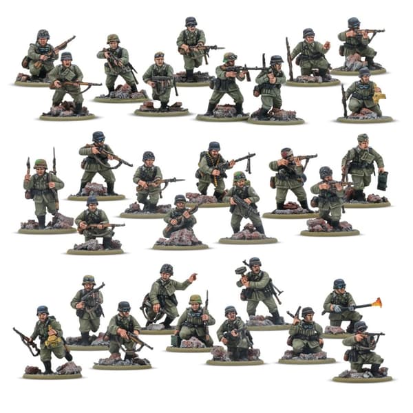 NY! German Veteran Infantry Platoon Bolt Action - Bolt Action Warlord