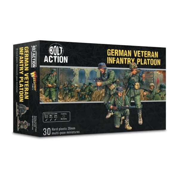 NY! German Veteran Infantry Platoon Bolt Action - Bolt Action Warlord