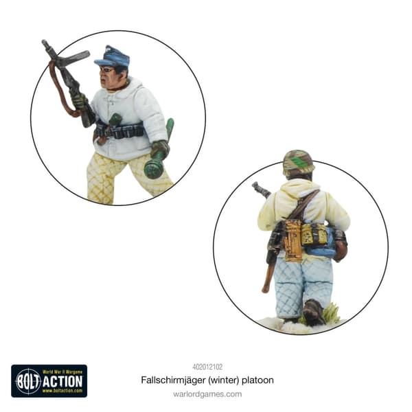 NY! Fallschirmjäger (Winter) Platoon  - Bolt Action Warlord