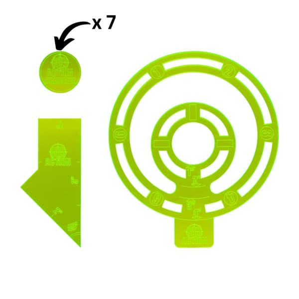 NY! Bolt Action Acrylic Objective and Template Set