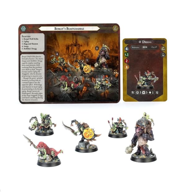 NY! Borgit's Beastgrabbaz Warhammer Underworld
