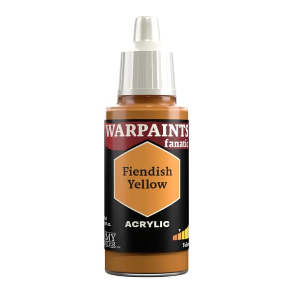 Army Painter: Warpaints Fanatic - Fiendish Yellow
